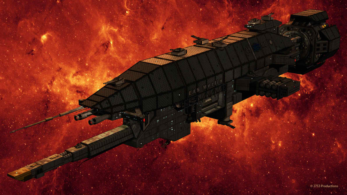Earthforce Warlock Destroyer