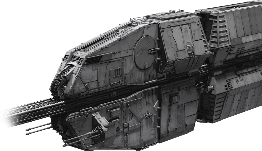 Kuat Drive Yards 20-T Railcrawler conveyex transport