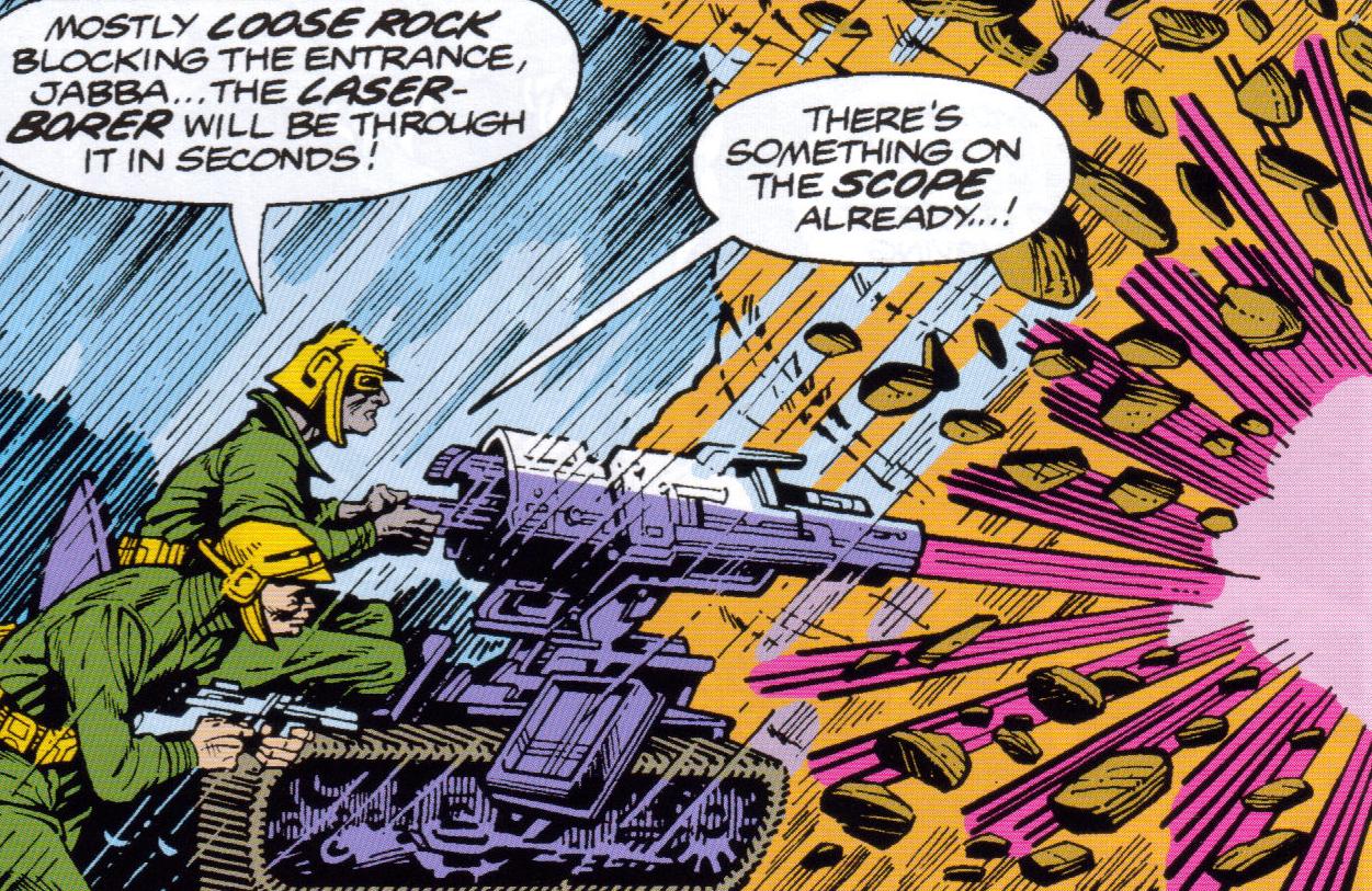 Laser-borer