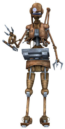 MerenData A4 laboratory assistant droid
