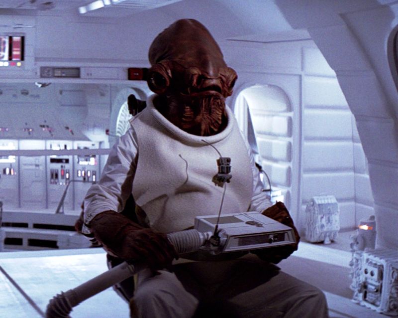 Admiral Gial Ackbar (as of the Battle of Endor) (Mon Calamari Rebel Officer)