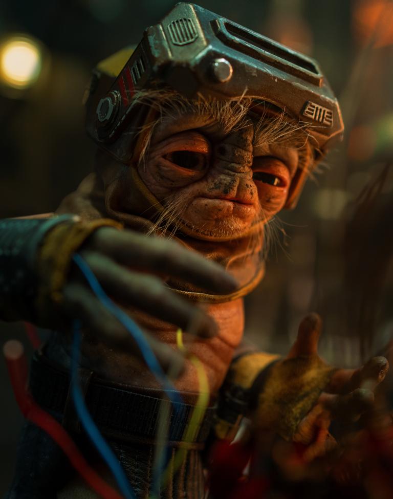 Babu Frik (Anzellan Droid Tech)