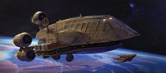 Corellian Engineering Corporation C-ROC Gozanti-class Cruiser