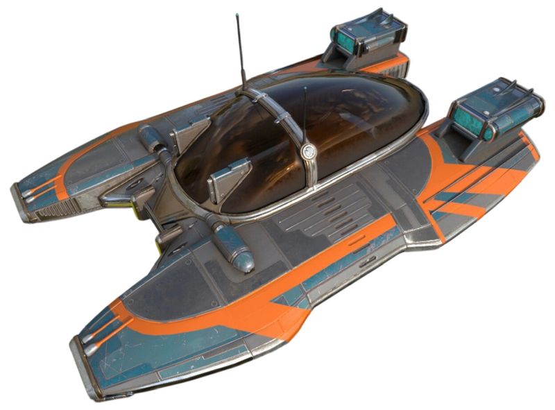 Coruscant Airspeeder