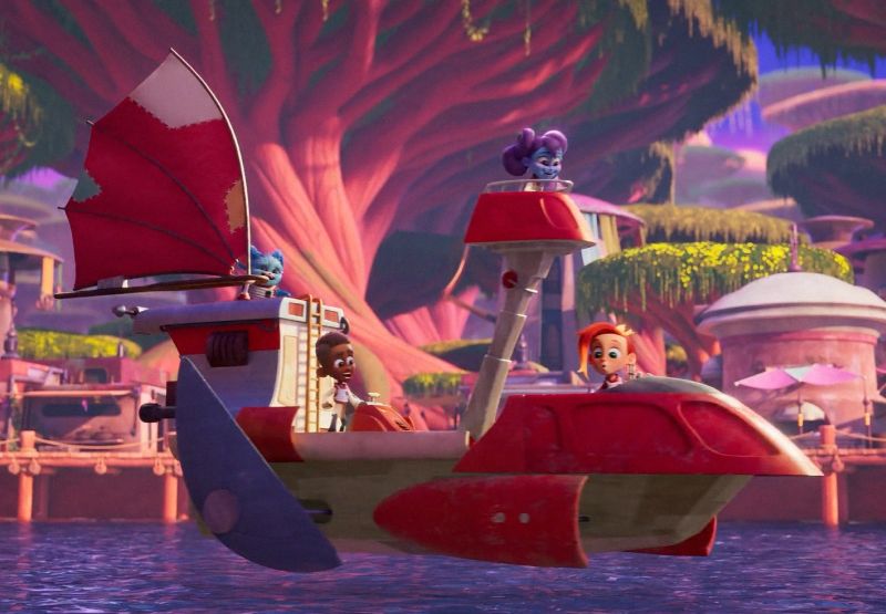 Crimson Bolt (Racing Skiff)