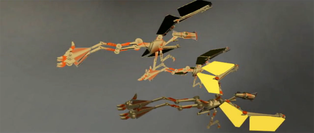 Techno Union D-wing Battle Droid