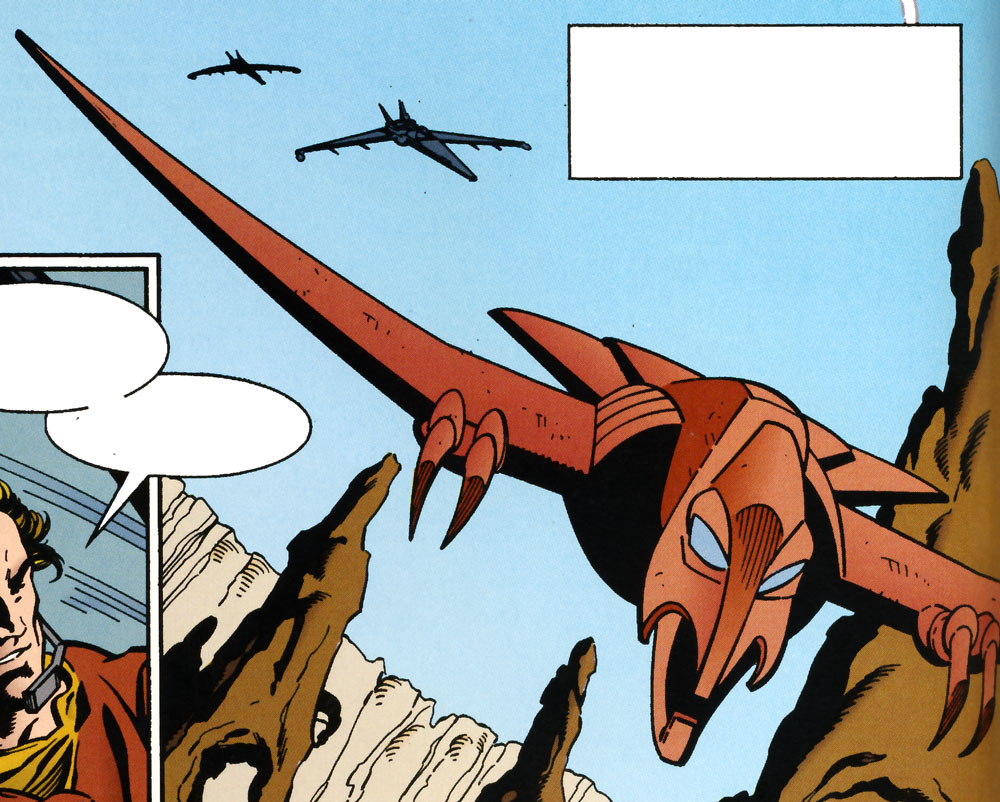 Dragon-bird robot drone