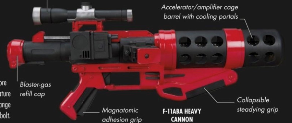 F-11ABA heavy blaster cannon