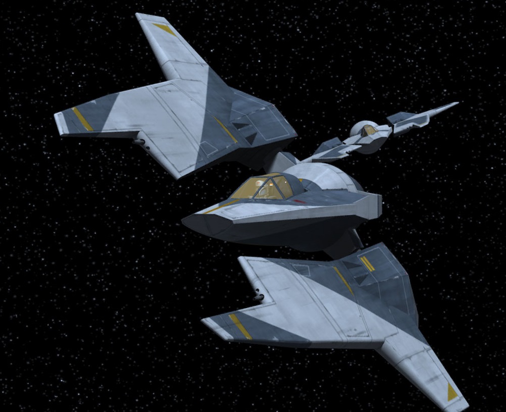 SoroSuub Corporation / MandalMotors Fang fighter