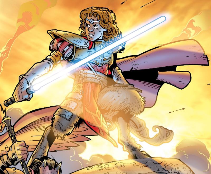 Valenthyne Farfalla (Half-Bothan Jedi Master)