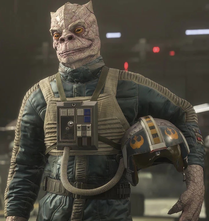 Feresk Tssat (Trandoshan Rebel Pilot)