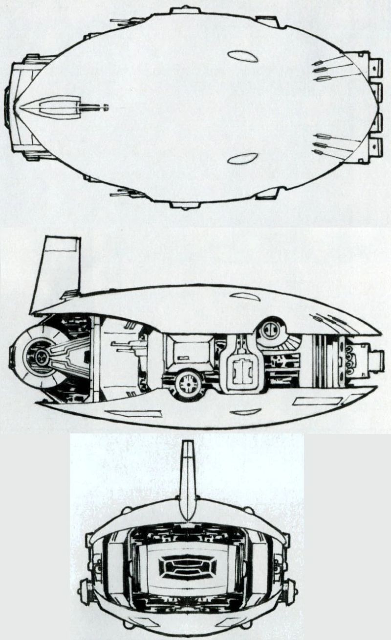 Corellian Engineering Corporation/Mon Calamari Shipyards Crix-class diplomatic courier shuttle