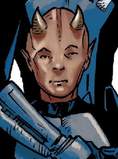 Gheedor Sornell (Devaronian Mandalorian Child)