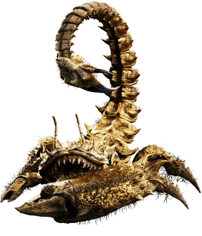 Golden Skriton (Scorpion-Like Apex Predator)