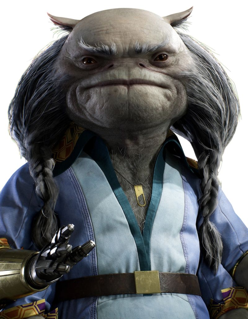 Greez Dritus (Latero Pilot and Bar Owner) {as of Jedi Survivor)