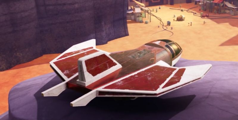 Zia Zaldor Zannas Jedi Shuttle