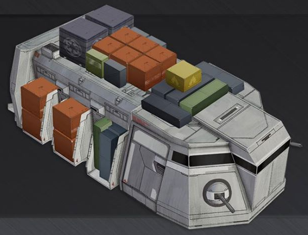 Ubrikkian Industries K79-S80 Repulsorlift ground assault vehicle