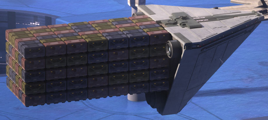 Kuat Drive Yards Class four container transport
