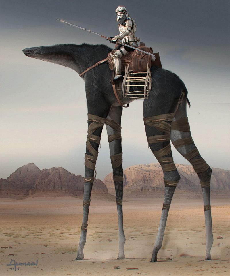 Spamel (Tall Riding Beast)