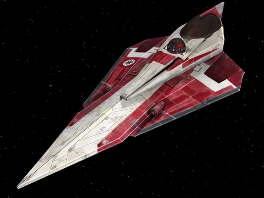 Kuat Systems Engineering Delta-7B Aethersprite-class light interceptor