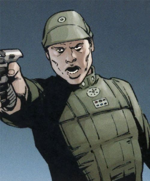 Lieutenant Kiefer (Human Imperial Officer)