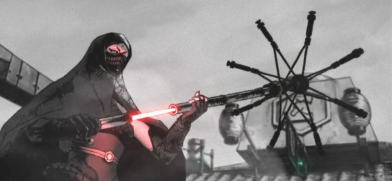 Parasol Auxiliary Lightsaber
