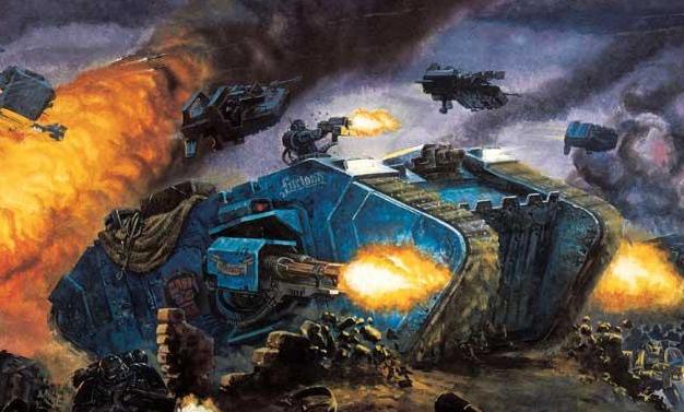 Imperium of Man Land Raider