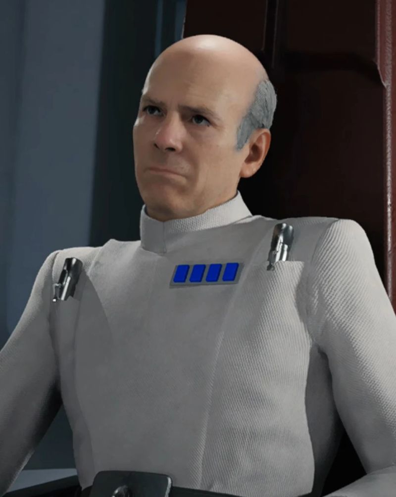 Commander Lank Denvik (Human Imperial ISB Officer)