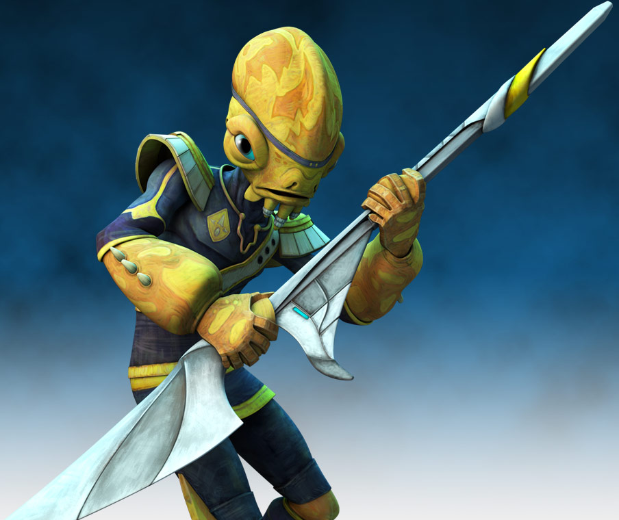 Mon Calamari spear blaster
