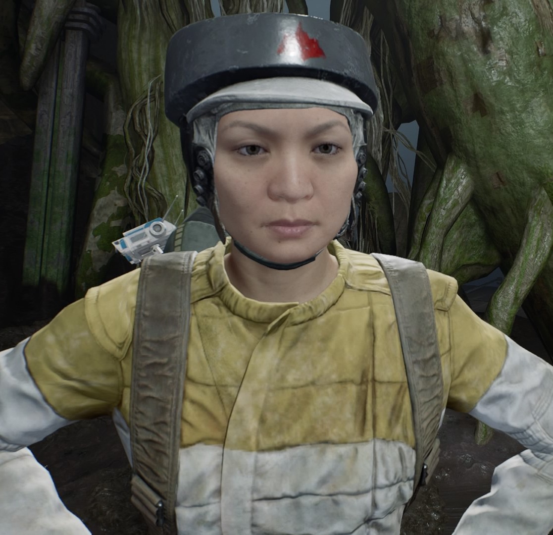 Mari Kosan (Female Human Rebel)