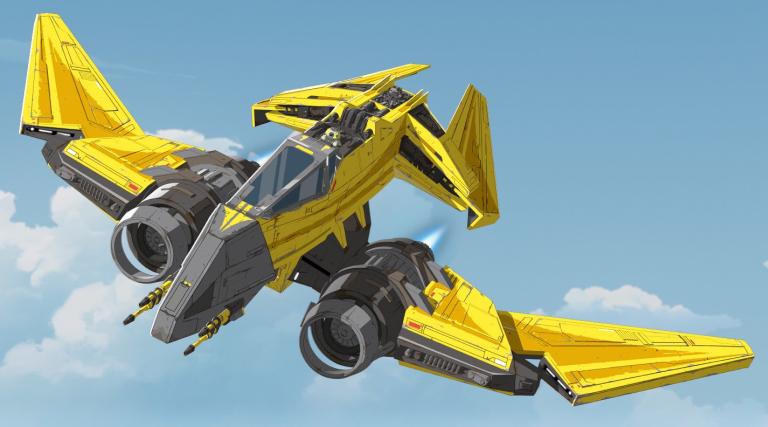Ravager Mechanics (Changeling) Mark 71NB Racing starfighter
