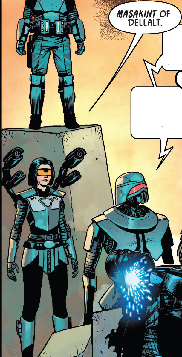 Masakint (Human Cyborg MAR Corps Trooper)