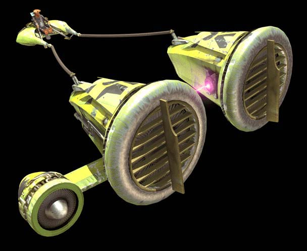 Galactic Power Engineering GPE-3130 Pod Racer (Racing Vehicle)