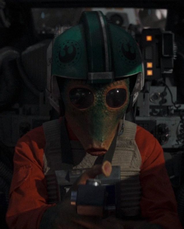 Lieutenant Mowaat (Rodian New Republic Pilot)