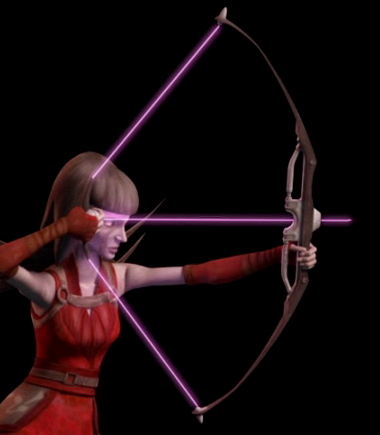 Nightsister energy bow