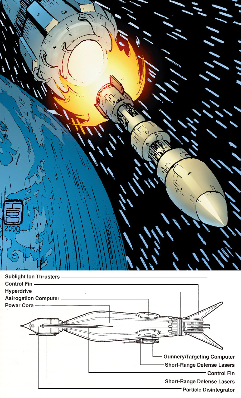 Particle disintegrator Warhead