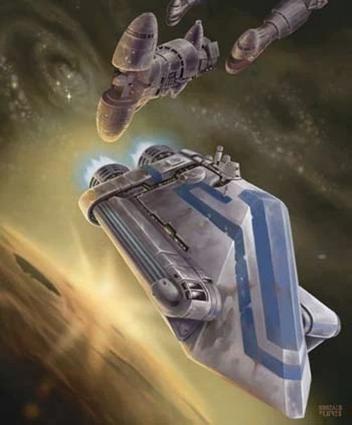 Corellia StarDrive Quartermaster-class supply carrier