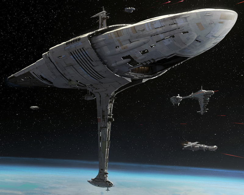 Mon Calamari independent engineering MC75 Star Cruiser