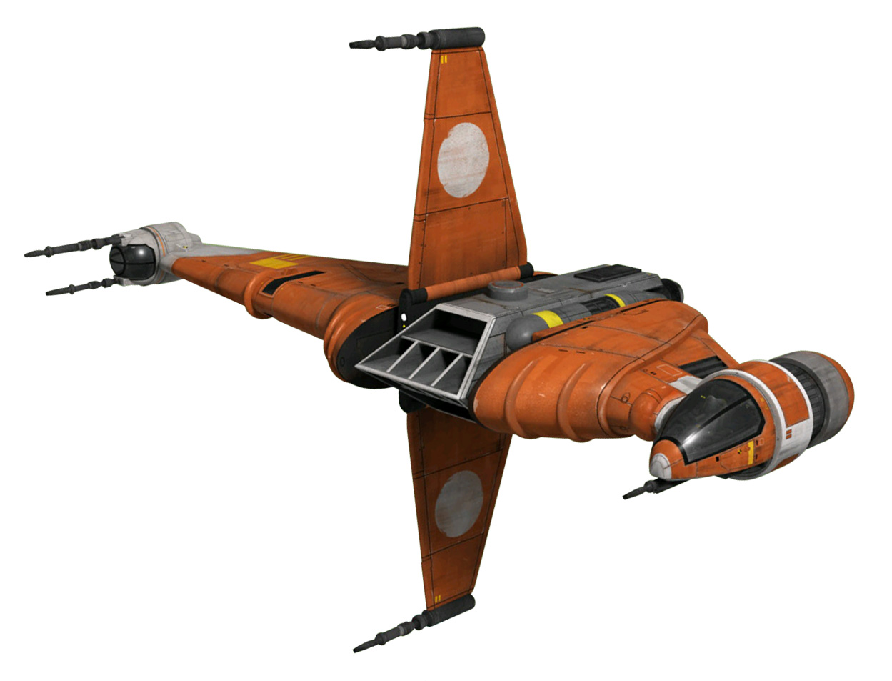  A/SF-01 B-wing starfighter prototype B6