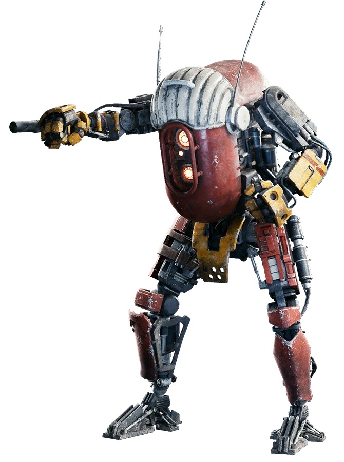 RZ-12 {Raz} (Droid Haxion Brood Bounty Hunter)