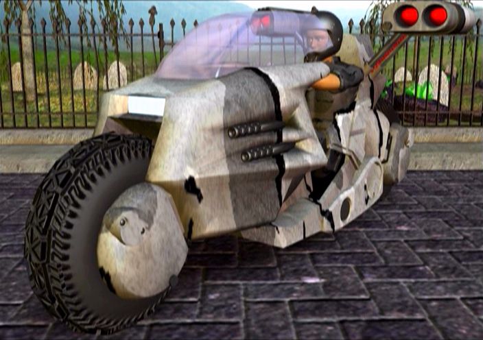 Galactech Frightful Missile Bike
