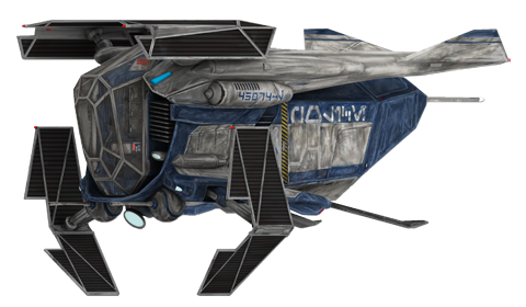 Republic police gunship Republic police gunship