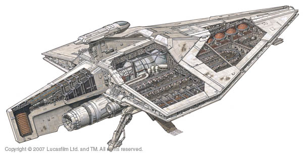 Rothana Heavy Engineering Acclamator-class assault ship