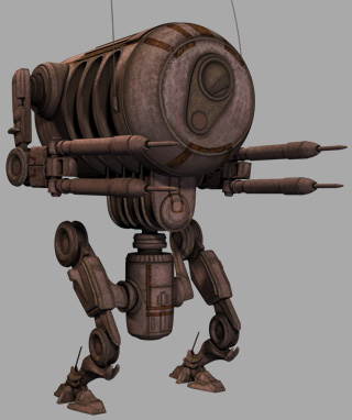 Retail Caucus LR-57 combat droid