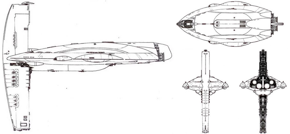 Mon Calamari Shipyards MC140 Scythe-Class Main Battle Cruiser