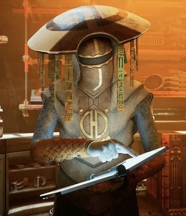 Sister Taske (Humanoid Narkis Anchorite and Trader)