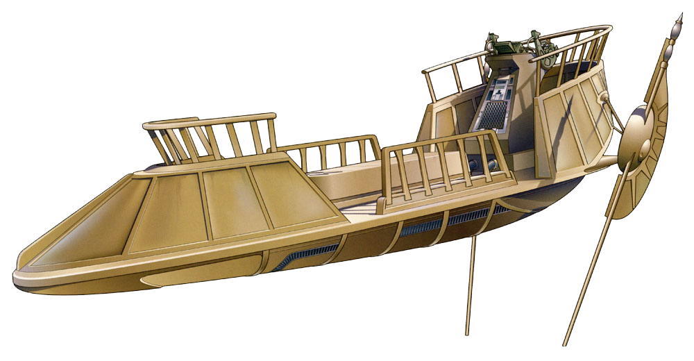 Ubrikkian Industries Bantha-II cargo skiff