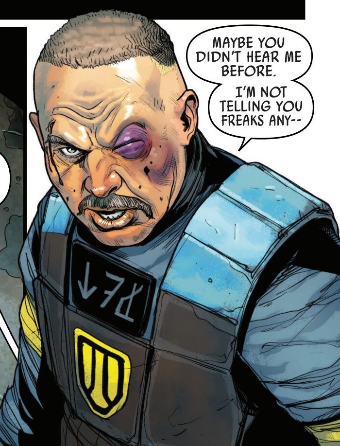 Spinson Taryk (Human Janix Civil Defense Officer)