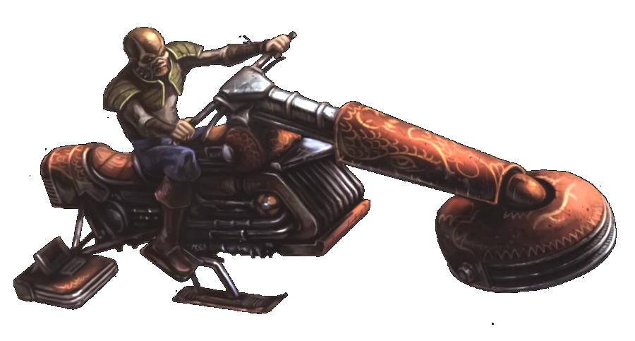 Ikas-Adno Starhawk speeder bike