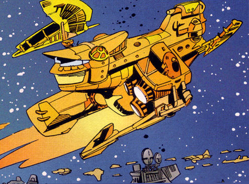 Tetan Royal Space Yacht